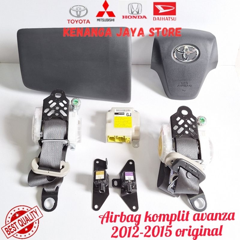 airbag air bag komplit avanza 2012-2015 original