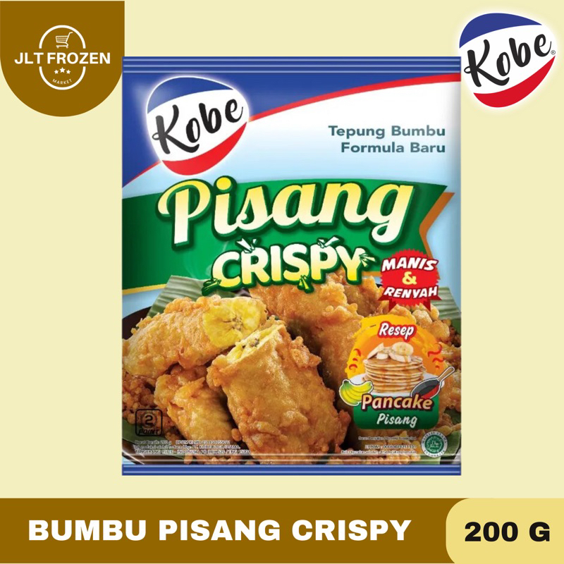 

Kobe Tepung Pisang Crispy / Tepung Kobe Goreng Pisang - 200g