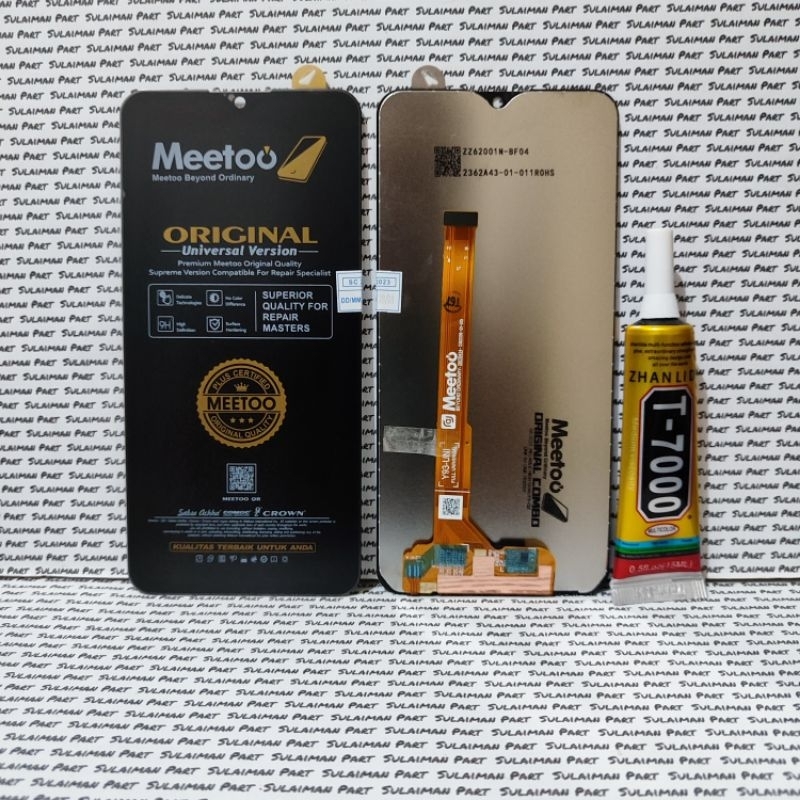 Lcd Touchscreen Taskrin Vivo Y91 Y93 Y95 Y91C - 1814 - 1817 - 1816 Lcd Meetoo + Lem T7000 15Ml Hitam