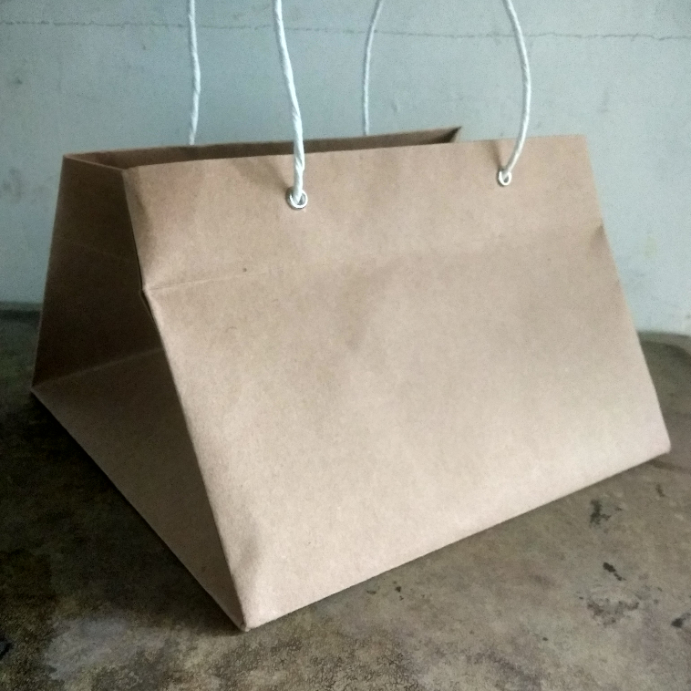 

Paperbag Polos ukuran 24x24x15 Tebal Kuat | Kantong Kertas kotak Brownies | Tas kertas | Hampers Lebaran |