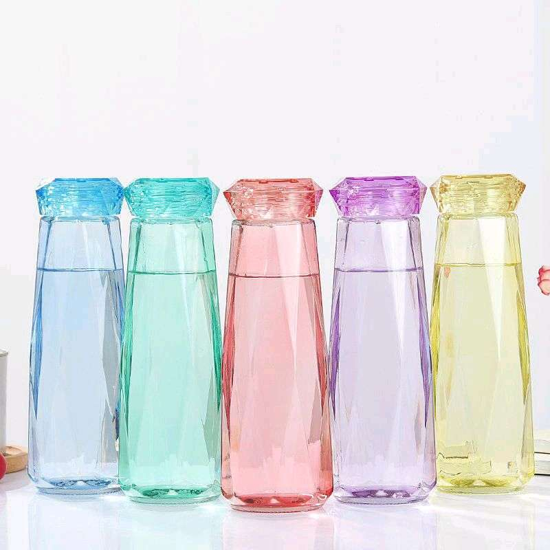 botol kaca diamond crystal / Botol Diamond Kaca