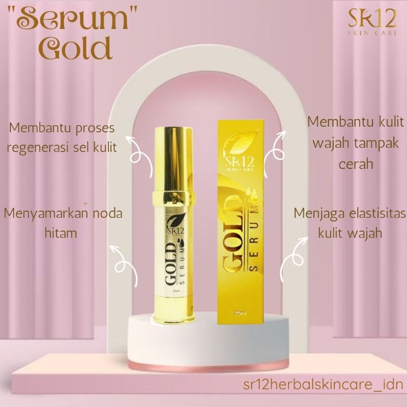 Gold Serum SR12 Penghilang Flek With Anti Aging