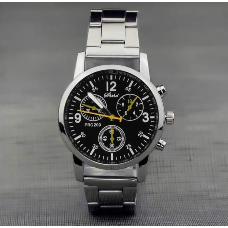 Jam Tangan Besi Pria / Wanita-Hitam