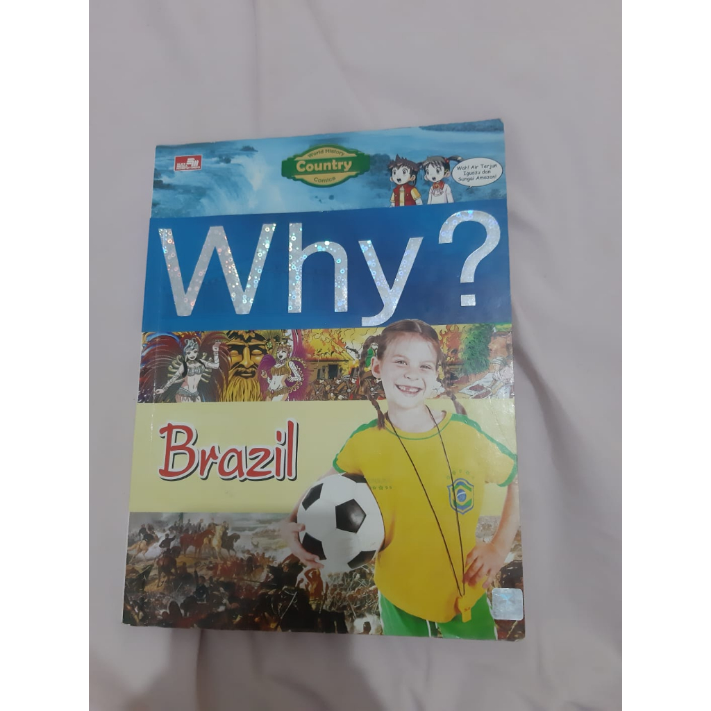Bekas - Buku Komik Anak Why? World History Comic Country Brazil