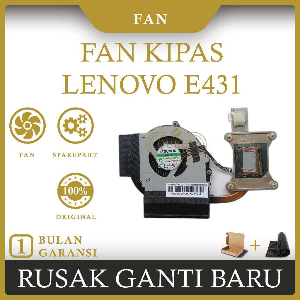 FAN KIPAS HEATSINK LAPTOP Lenovo Thinkpad E431 ORIGINAL