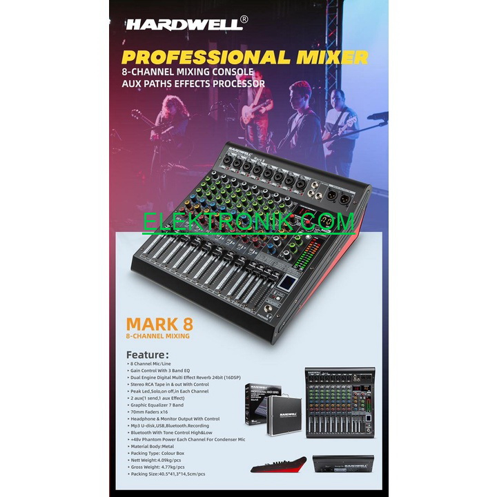 Mixer Hardwell Mark 8 Original Mark8 Channel