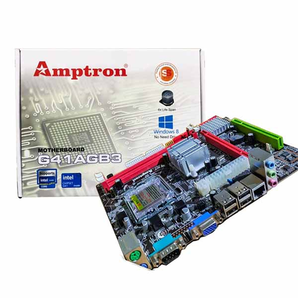 Motherboard Intel AMPTRON G41 INTEL DDR3 LGA 775 G41AGB3