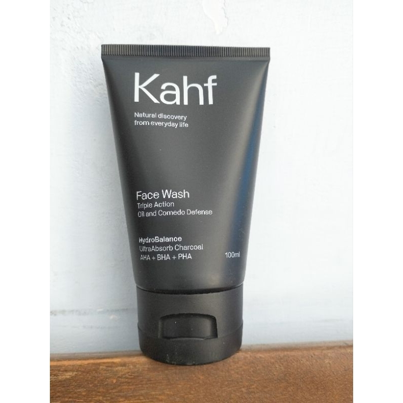Kahf Face Wash Triple Action Oil And Comedo Defense 100ml - KAHF OIL