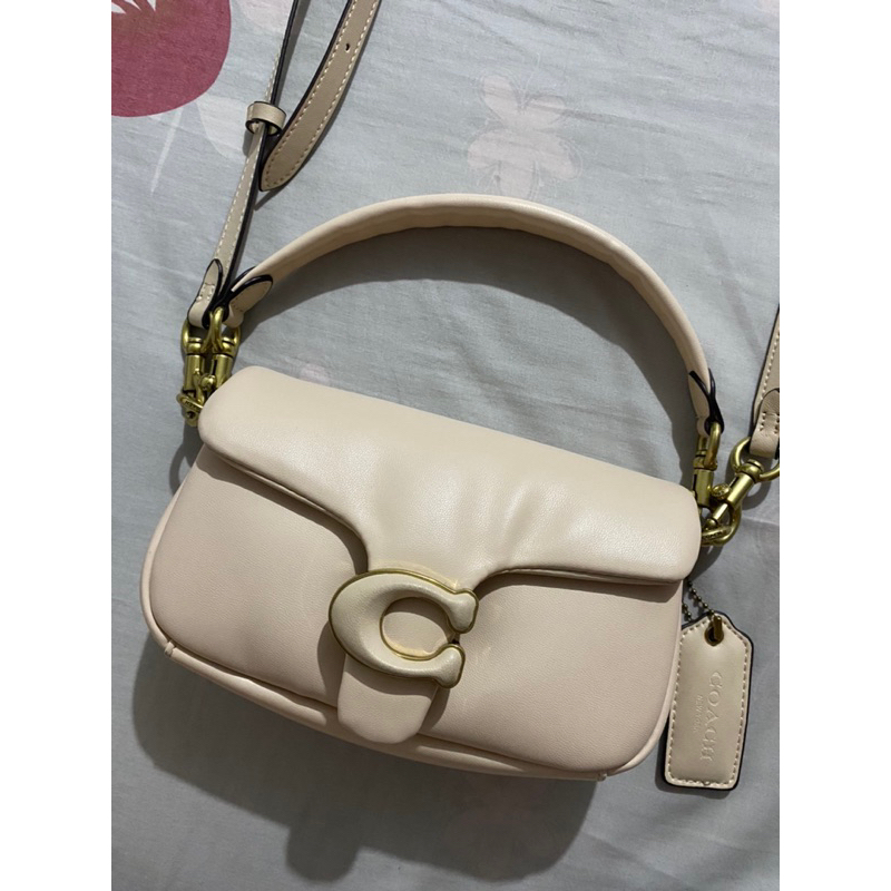 PRELOVED Coach Tabby Pillow 18 Authentic 100%