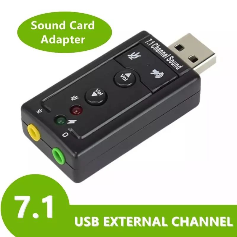 Soundcard USB 7.1 Channel