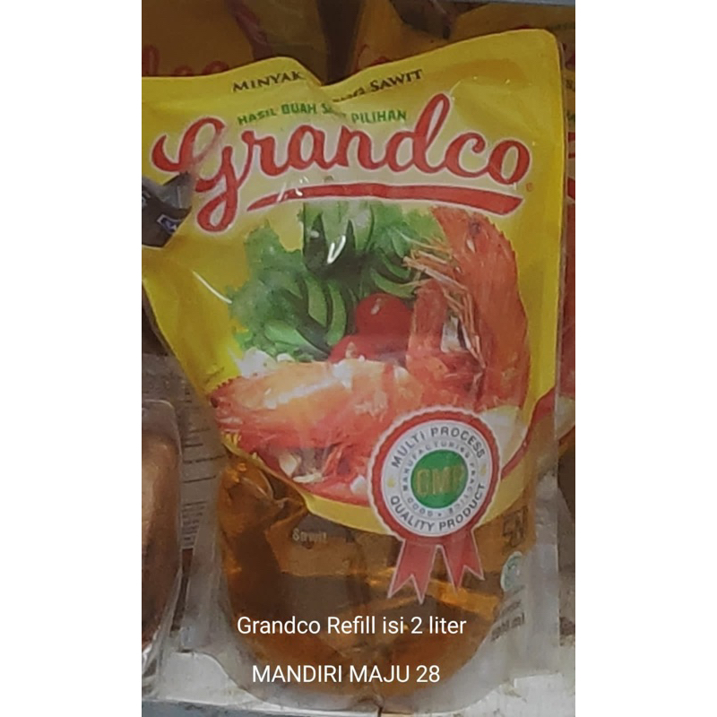 

Minyak Goreng Grandco 2 L kemasan refil