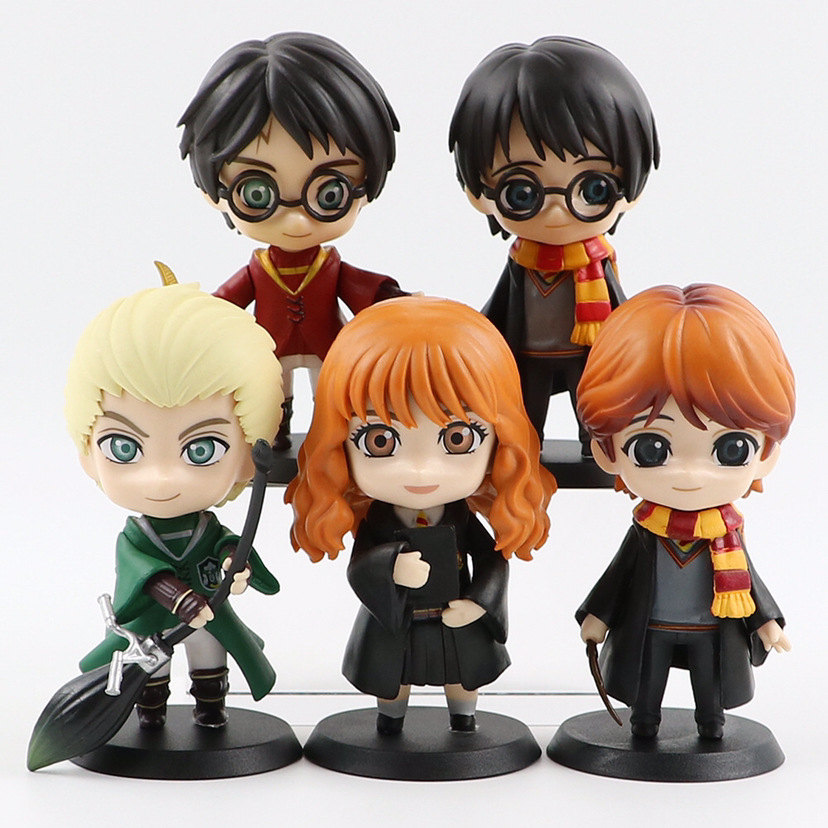 Harry Potter Ron Hermione Draco Malfoy  Action Figure Set
