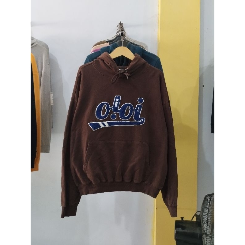 Hoodie OiOi Brown