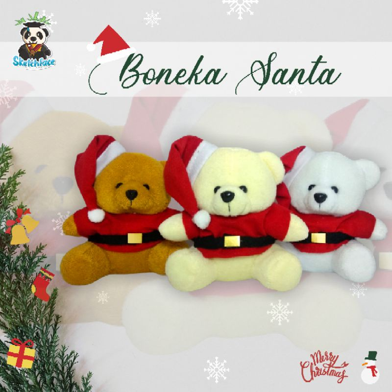 Boneka natal / Boneka Sinterklas mini / Boneka santa / boneka santa clause / boneka natal / boneka h