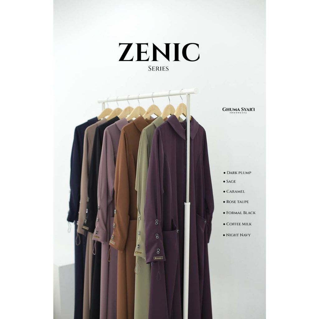 ZENIC ABAYA BY GHUMA SYAR'I