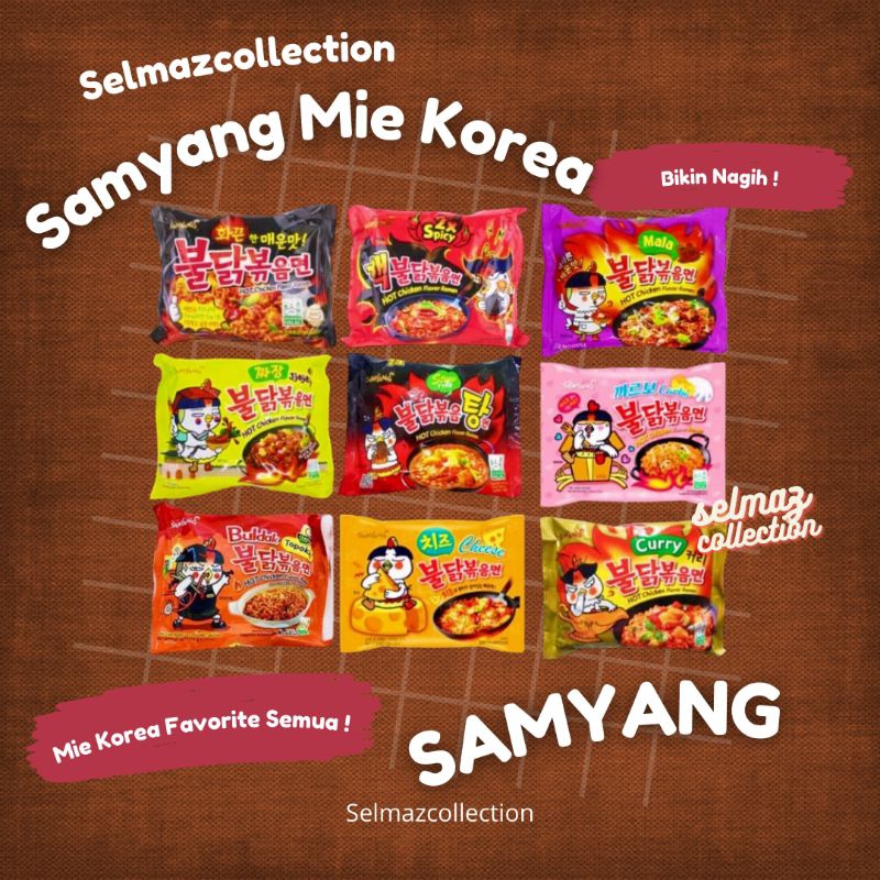

Samyang halal mie samyang original samyang carbonara Best seller samyang cheese