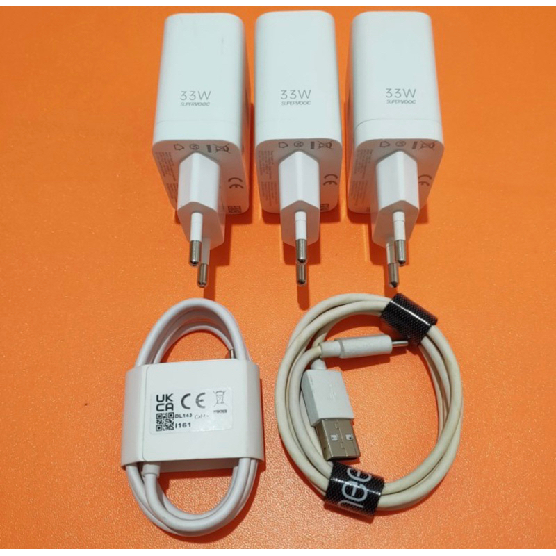 Charger Oppo RENO 7 SuperVooc 33W Original 100% Copotan