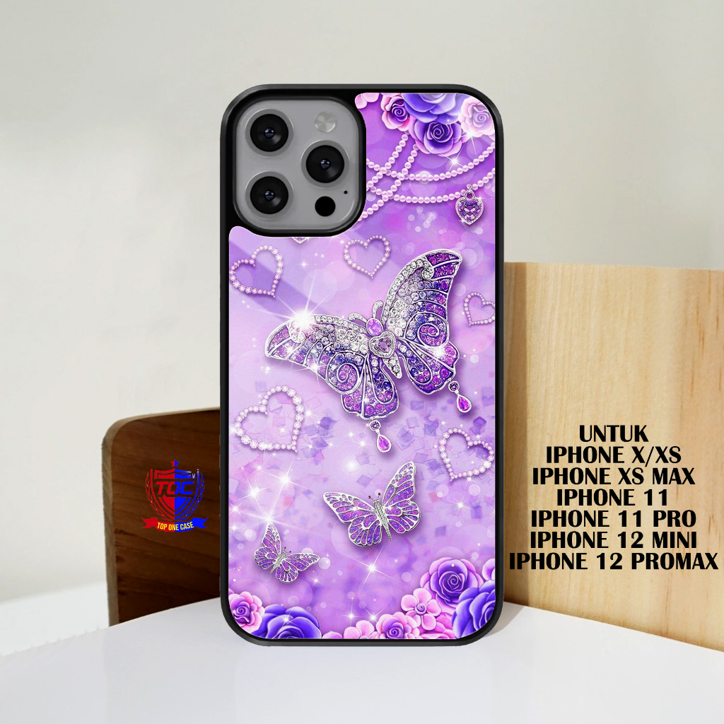 CASE IPHONE X/XS,IP XS MAX,IP 11,IP 11 PRO,IP 12 MINI,IP 12 PROMAX 2023 - Casing Terbaru TOP ONE CAS