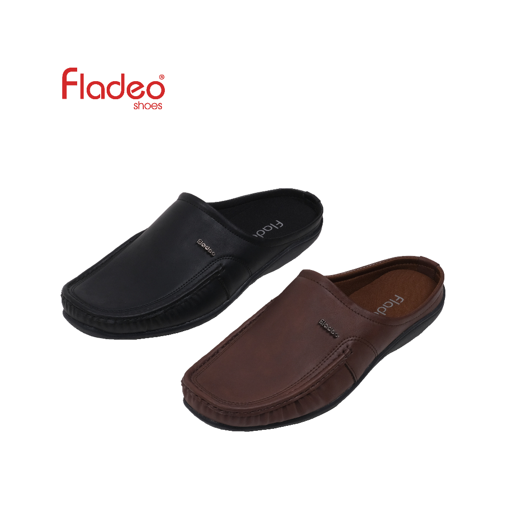 Fladeo I23/MSM204-2WH/ Sepatu Moccasin Slip On Pria [ Slip On Shoes ]