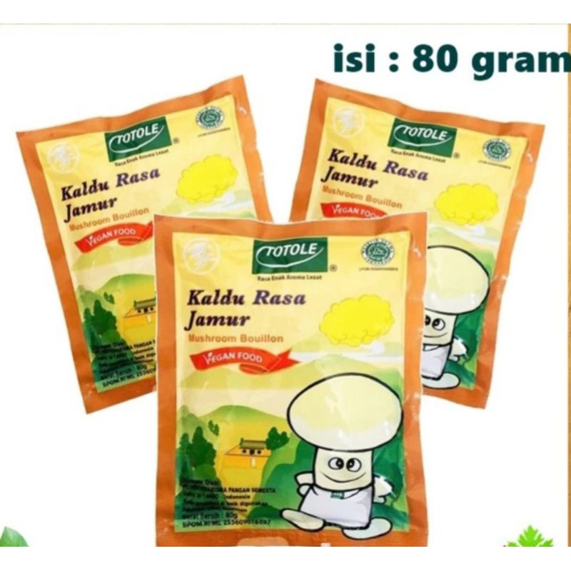 

KALDU TOTOLE KALDU RASA JAMUR 80 GR