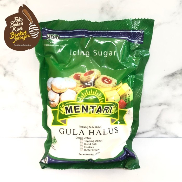 

GULA HALUS MENTARI 200 GR / GULA HALUS / GULA / CTN