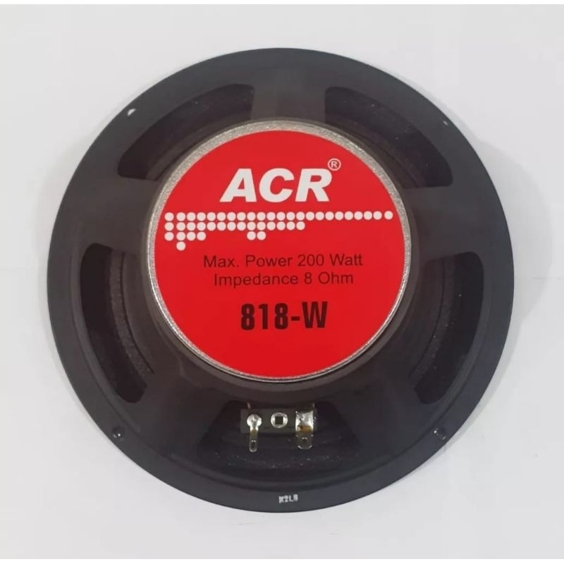 Speaker ACR 8 inch
 818W Woofer
Speaker 8 inch Woofer