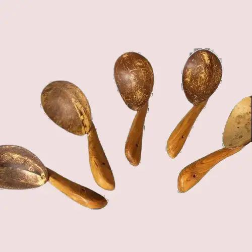 Sentong Batok Kelapa / Centong nasi sayur dari kayu batok kelapa