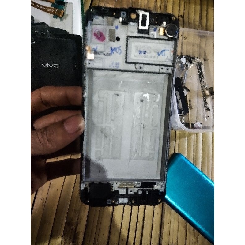 prem/tatakan lcd samsung m21 ori copotan layak pakai