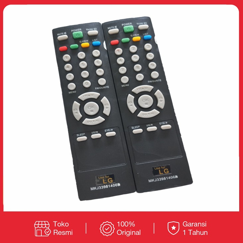 REMOT REMOTE TV LG TABUNG SLIM/FLAT PEARL BLACK/PEARLBLACK MKJ33981406