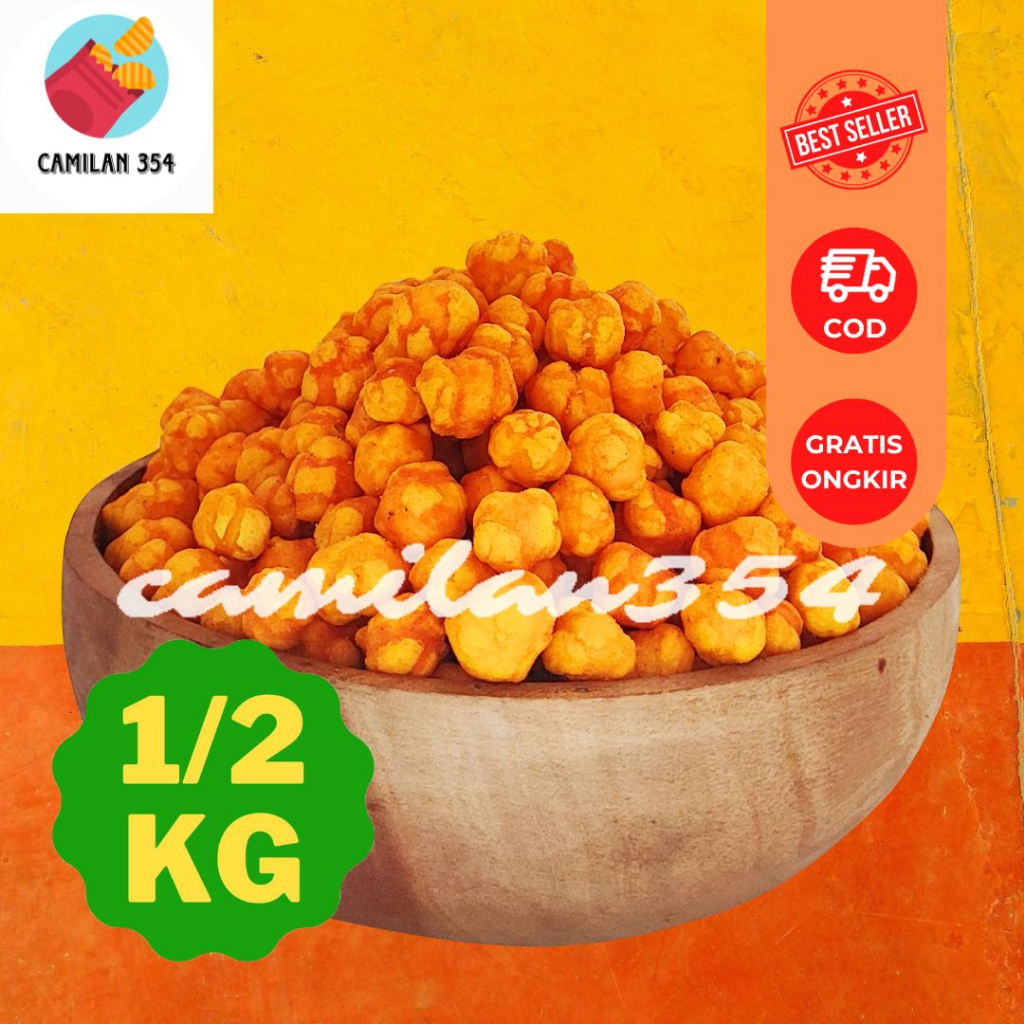 

[500GRAM] Pilus Jagung Asin Manis - 500gr / Pillus Arab Australia 1/2kg