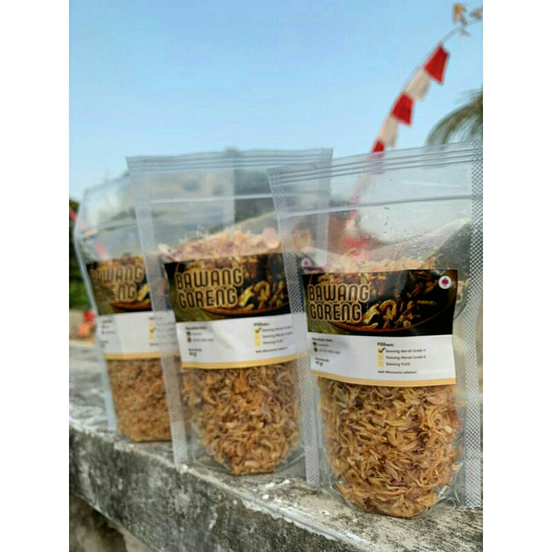 

BAWANG GORENG ORIGINAL / BAWANG MERAH GORENG - TANPA CAMPURAN TEPUNG