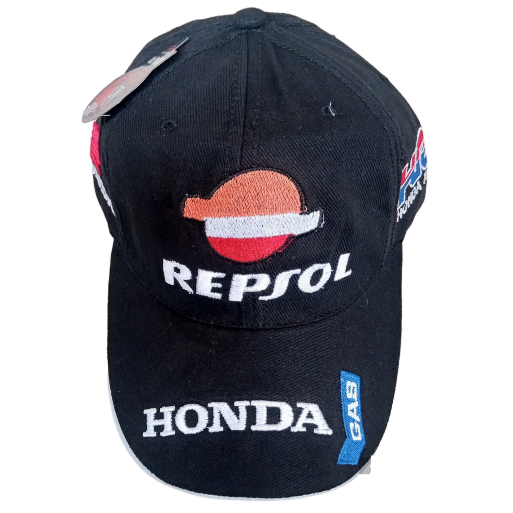 Topi Baseball Motogp repsol honda HRC hitam