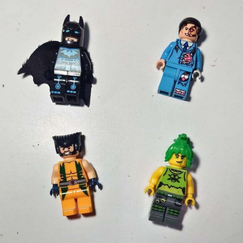 BUNDLE LEGO XMEN & VILLAIN 4 ITEM