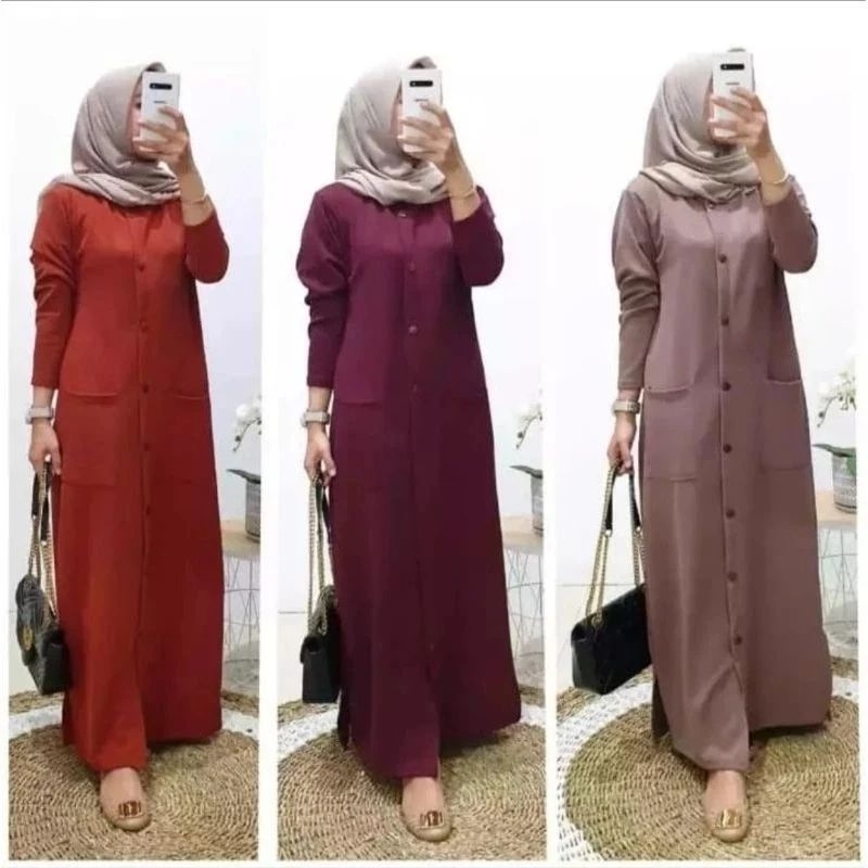 [ Flash Sale ] Nirmala Dress  | Fashion Muslim Terbaru | Terlaris | Terpopuler