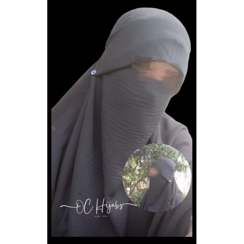 Cadar bandana kancing