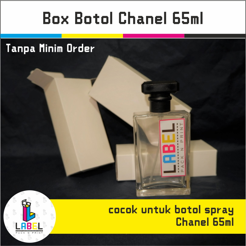 

Dus Kemasan / Box Parfum Chanell 65ml POLOS - harga grosir