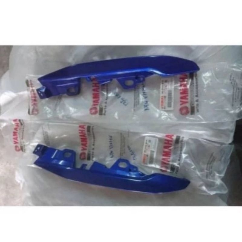 BEHEL PEGANGAN BELAKANG KIRI KANAN YAMAHA ALL NEW VIXION R LED ORIGINAL BIRU