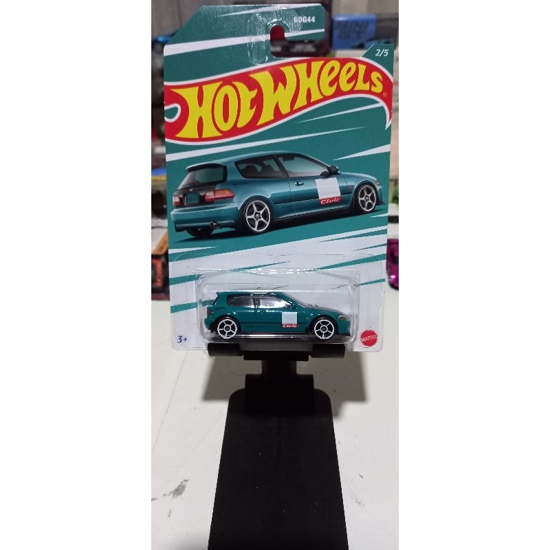Hotwheels Honda Civic EG hijau