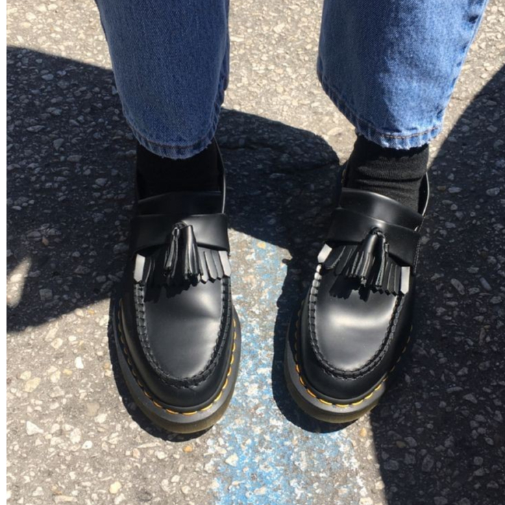 Sepatu Docmart Loufers Pria Wanita Casual Karet Sole Bening Zicoshoe