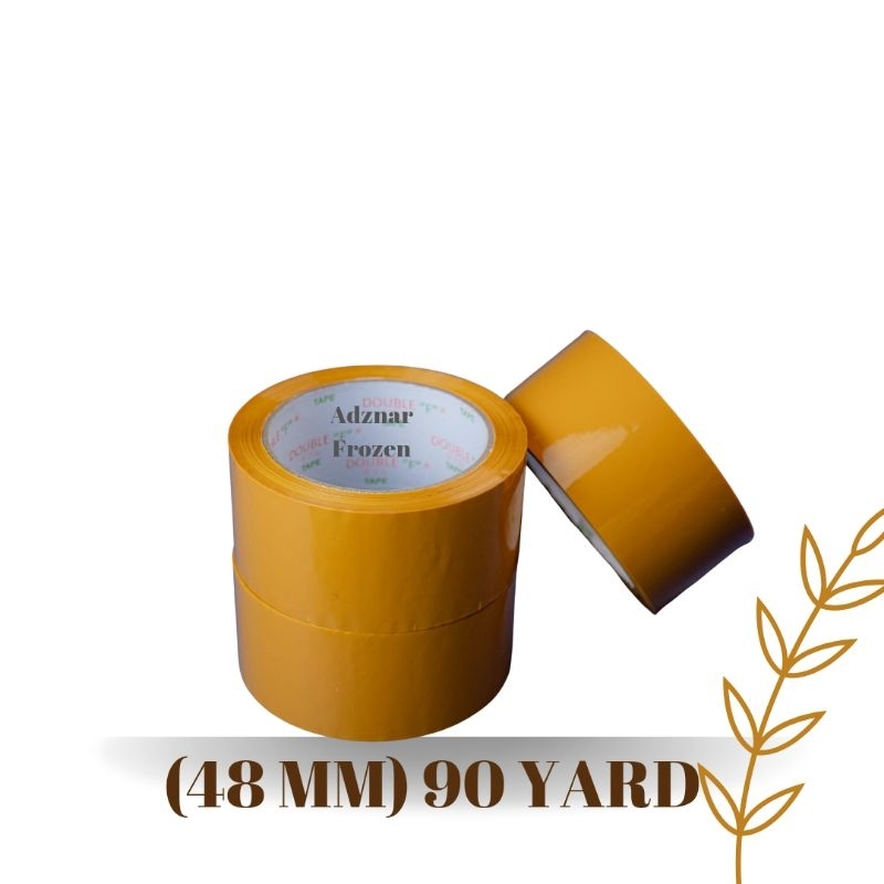 

lakban bening coklat 90 yard 1pcs