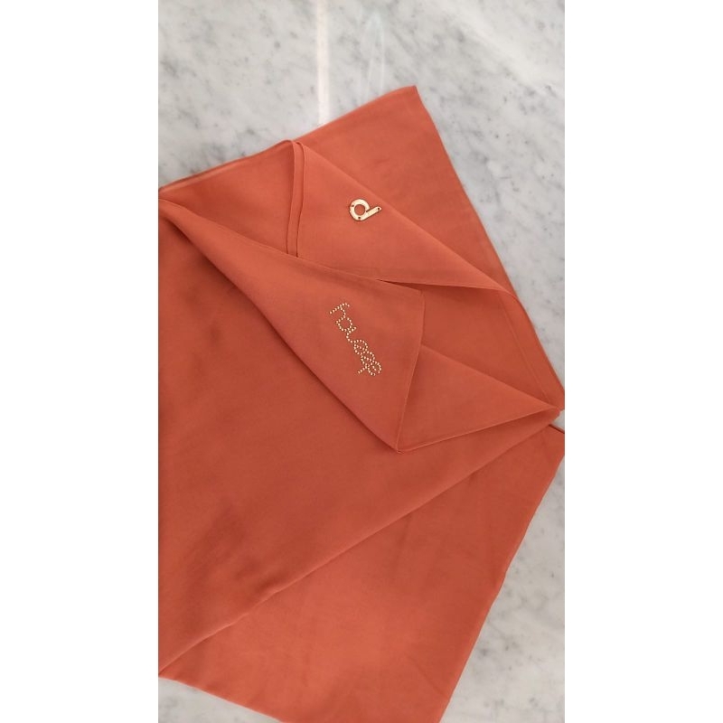 Deenay Liza Matte Gold Starfish Orange