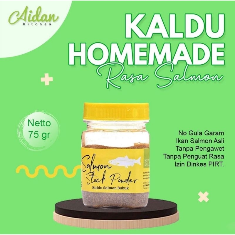 

Aidan Kaldu Salmon Homemade/ kaldu salmon non msg non pengawet non gula garam
