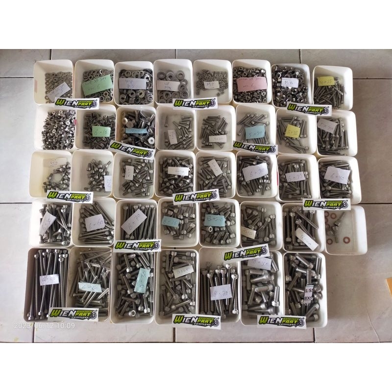 Baut L M5 Baut 8 Stenlis A2-70