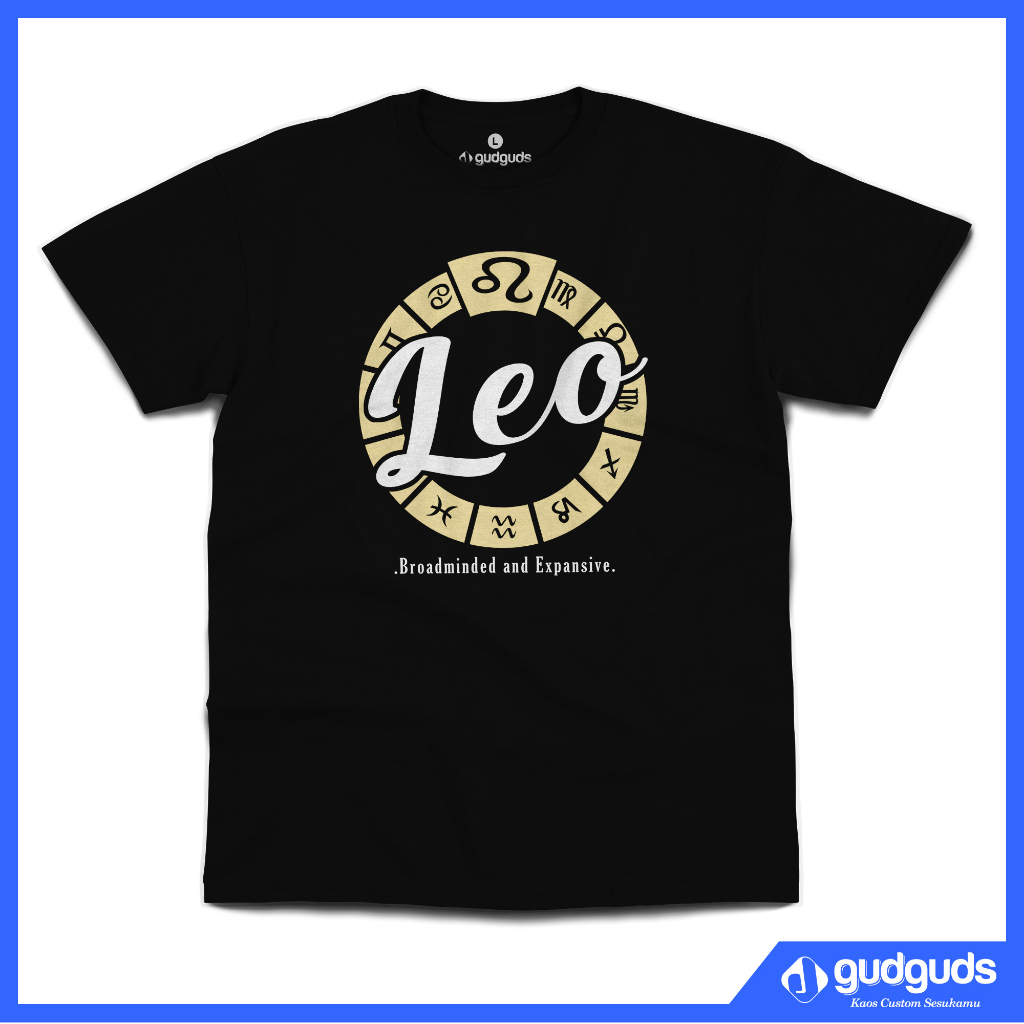 Kaos Zodiak Ring Leo - gudguds Tshirt