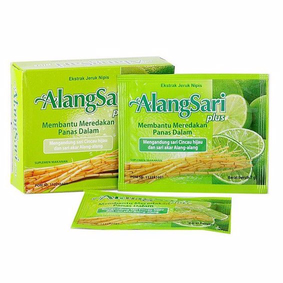 

Alang Sari Sidomuncul 6 Sachet - Alangsari jeruk nipis jamu sariawan panas dalam sakit tenggorokan