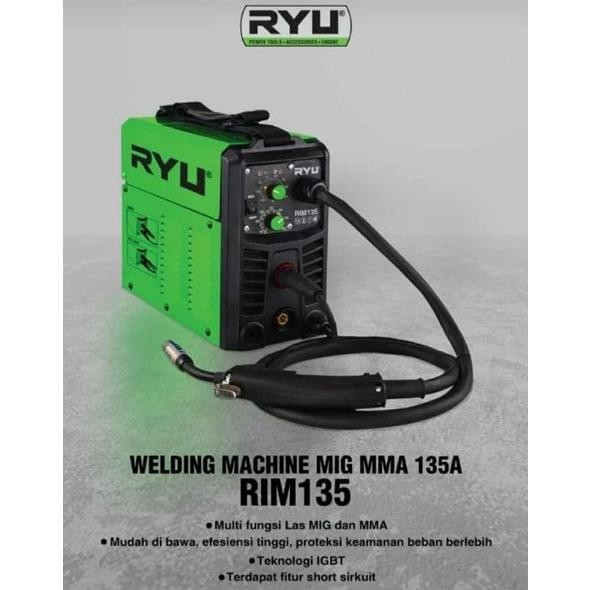 Ryu RIM 135 Mesin Las Inverter