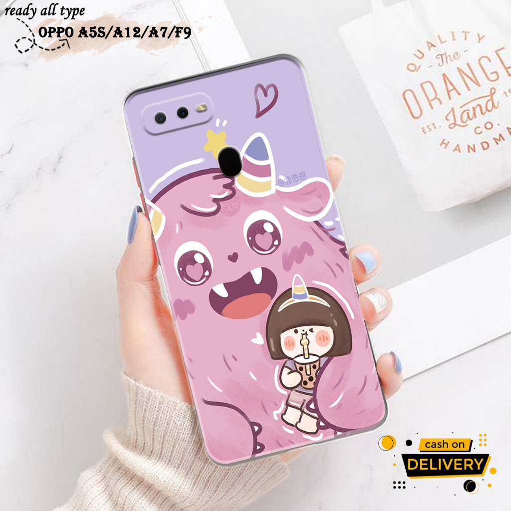 Case Hp Oppo A5S - Oppo A12 - Oppo A7 - Oppo A11K - justyce.id - Casing Motif - Hardcase Softcase - 
