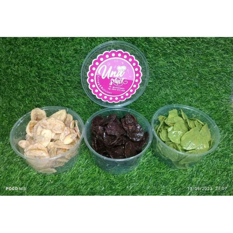 

Banana chip keripik pisang coklat vilar 100gram
