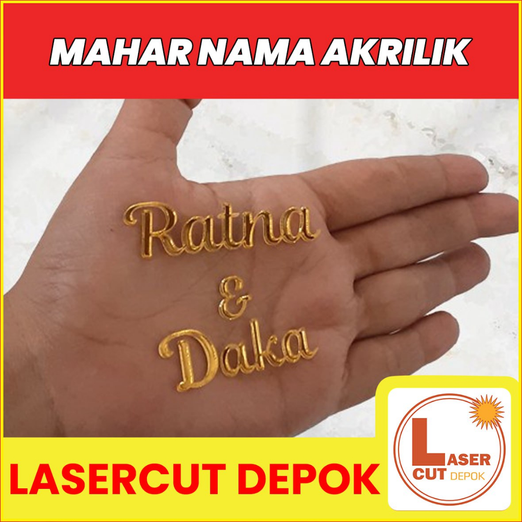 Nama Mahar Akrilik