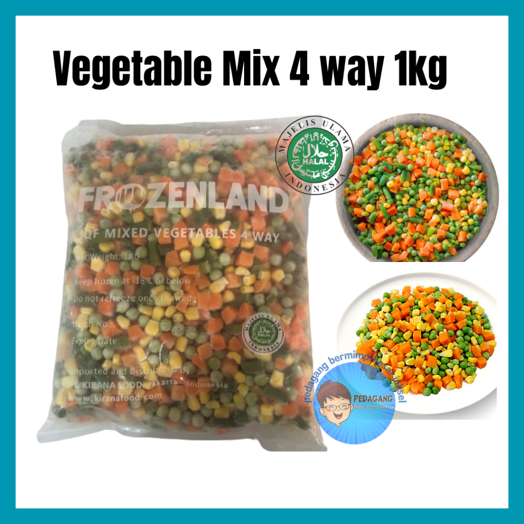 

MIXED VEGETABLES 1KG